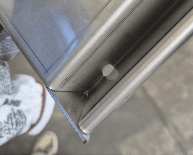 pliage de tôle inox sur mesure